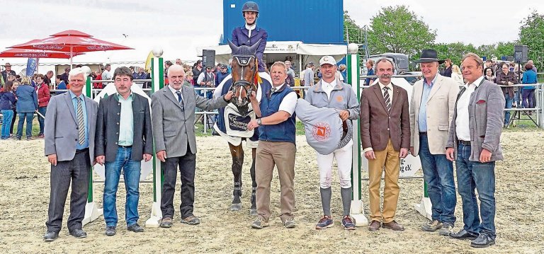 Anna Ortmann und ihr Pferd Coliano