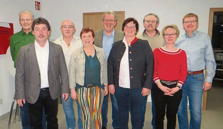 Gruppenfoto nach der Wahl