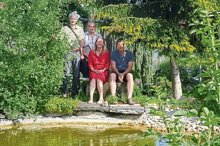 Grupenfoto in der Natur