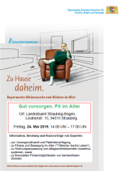 Flyer "Gut vorsorgen. Fit im Alter"